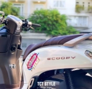 HONDA SCOOPY - TEM THIẾT KẾ