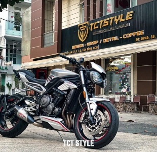 TRIUMPH STREET TRIPLE - TEM THIẾT KẾ