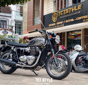 Triumph T120 GoldLine - PPF TPU