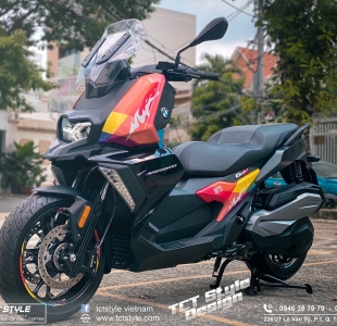 BMW C400X - TEM THIẾT KẾ RIÊNG