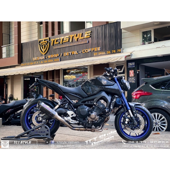 YAMAHA MT09 - CARBON LÁ