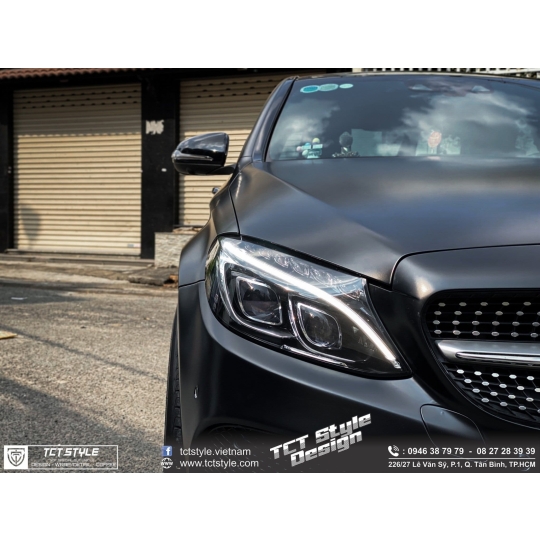 Mercedes C300 -  Satin Ceramic Black