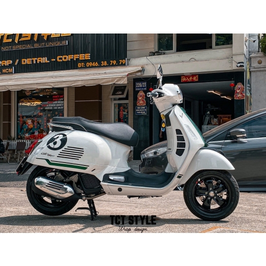 VESPA GTS 150 - DÁN PPF FULL XE