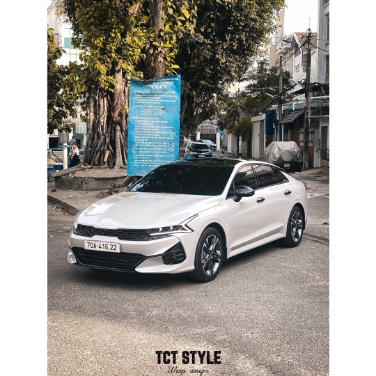 KIA K5 - XÁM PORSCHE (PET CAO CẤP)