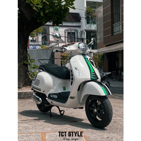 VESPA GTS 150 - DÁN PPF FULL XE