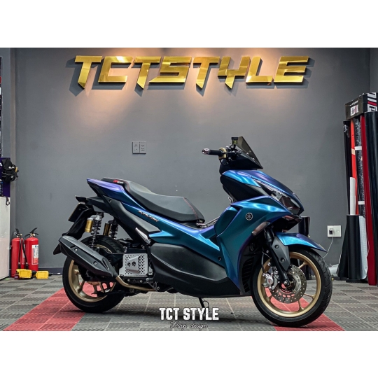 YAMAHA NVX - XANH ÁNH TÍM TITAN