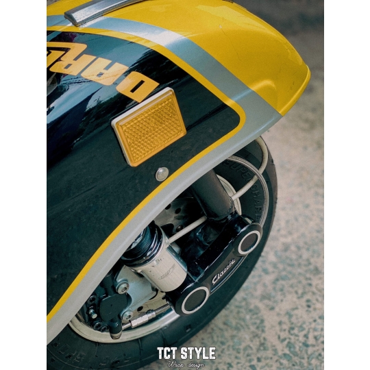 VESPA RALLY - TEM THIẾT KỂ