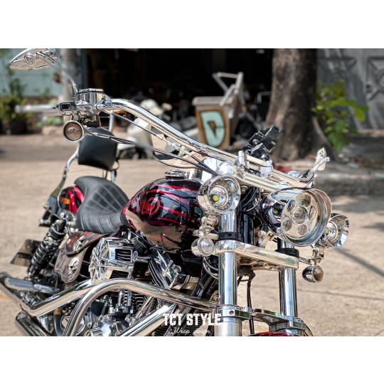 HARLEY DAVIDSON SUPER GLIDE - TEM THIẾT KỂ RIÊNG