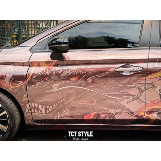 HONDA CITY - TEM THIẾT KẾ SONGOKU