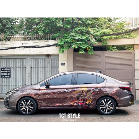 HONDA CITY - TEM THIẾT KẾ SONGOKU