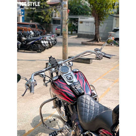 HARLEY DAVIDSON SUPER GLIDE - TEM THIẾT KỂ RIÊNG