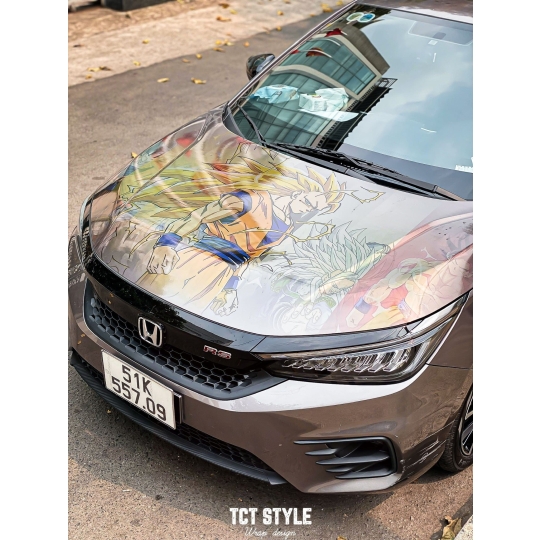 HONDA CITY - TEM THIẾT KẾ SONGOKU
