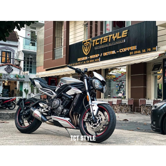 TRIUMPH STREET TRIPLE - TEM THIẾT KẾ