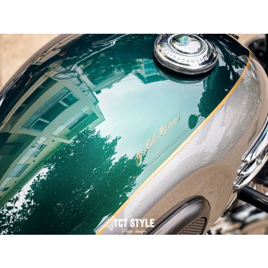 Triumph T120 GoldLine - PPF TPU