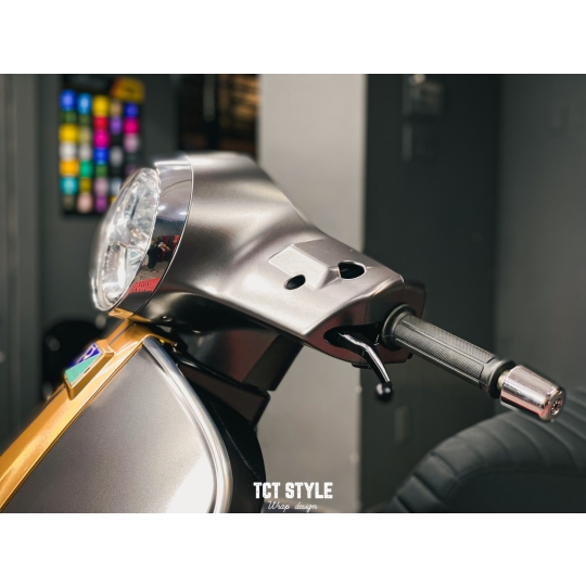 VESPA - PHỐI ĐEN VÀNG ĐỒNG