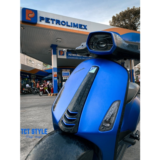 VESPA - XANH DƯƠNG PHỐI ĐEN