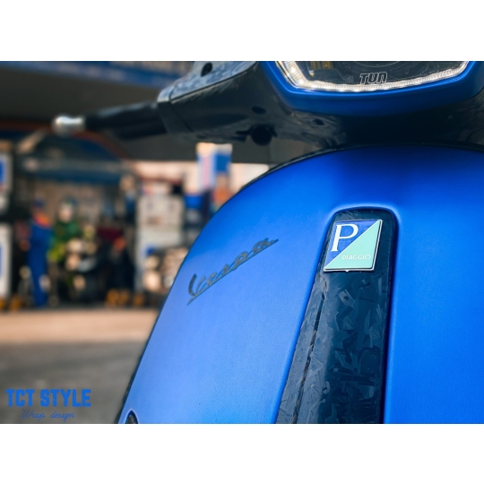 VESPA - XANH DƯƠNG PHỐI ĐEN