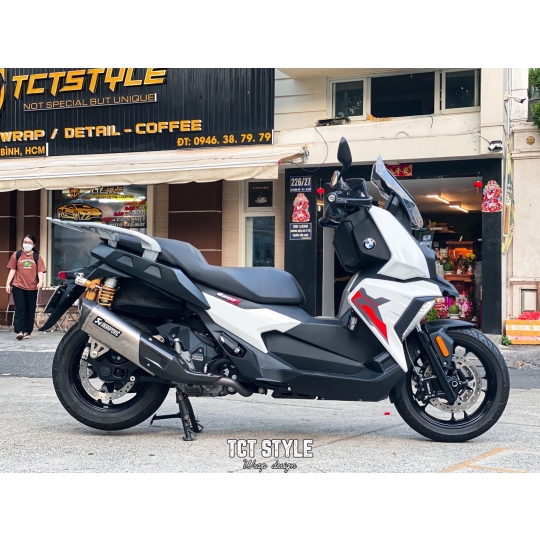 BMW C400X - TEM THIẾT KẾ