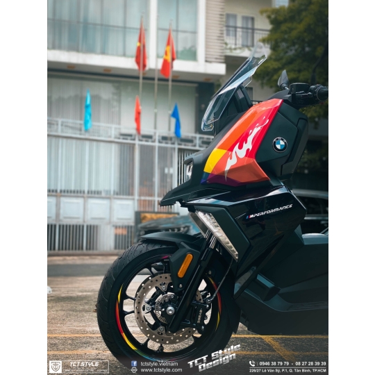 BMW C400X - TEM THIẾT KẾ RIÊNG