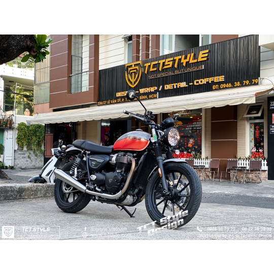 SPEED TWIN 900 - TEM THIẾT KẾ