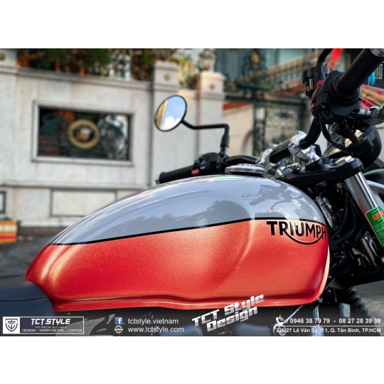 SPEED TWIN 900 - TEM THIẾT KẾ