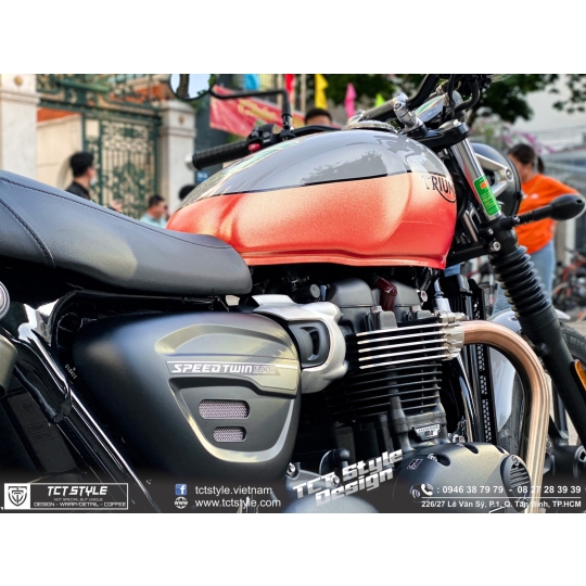 SPEED TWIN 900 - TEM THIẾT KẾ