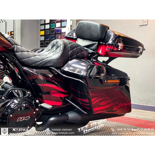 HARLEY DAVIDSON CVO - TEM THIẾT KẾ