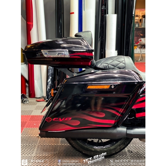 HARLEY DAVIDSON CVO - TEM THIẾT KẾ